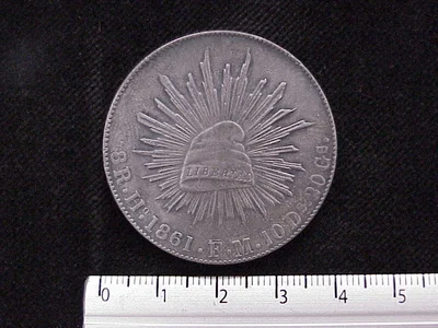 8-escudos-octaval-1828-mexico-jm - reverso (Banxico)