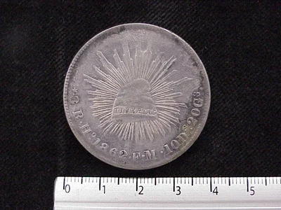 8-escudos-octaval-1829-mexico-jm - reverso (Banxico)