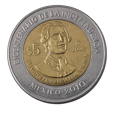 Monedas de 5 pesos valiosas del Bicentenario y Centenario: ¿tienes una?