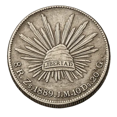 8 Reales de la República Mexicana: precio, cecas y cómo saber si es falsa